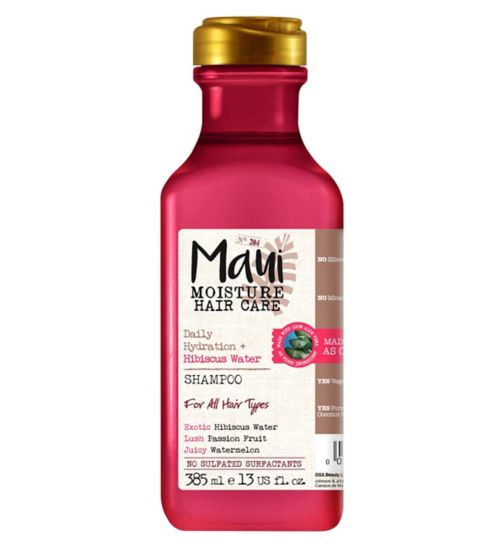 Maui Moisture Weightless Hydration + Hibiscus Water Shampoo 385ml