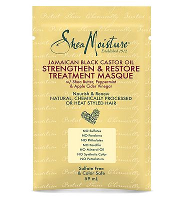 Shea Moisture Jamaican Black Castor Oil Treatment Masque Sachet 59ml Review