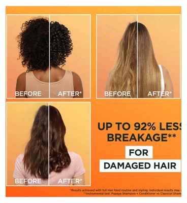 Repairing Papaya Hair Food 3 in 1 Multi-Use Mask For Damaged Hair 400ml (4)