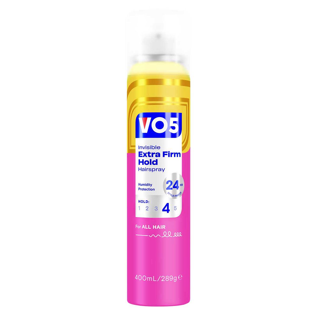 VO5 Extra Firm Hold Hairspray 400ml