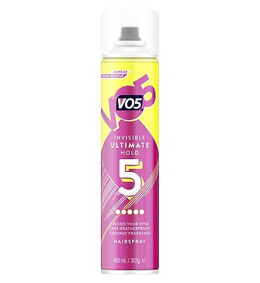 VO5 Ultimate Hold Hairspray 400ml