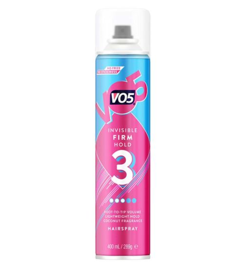 VO5 Firm Hold Hairspray 400ml
