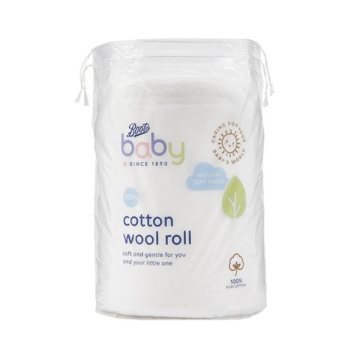 Boots Baby Cotton Wool Roll 500g