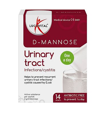 Lucovital D Mannose Urinary Tract 14 Sachets Boots