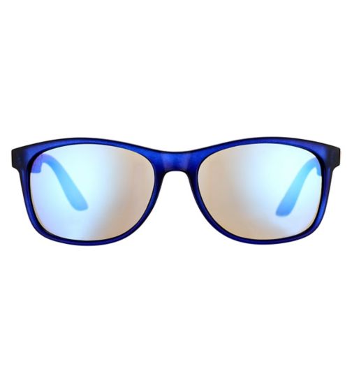 Boots Active Sunglasses - Blue and Orange Frame