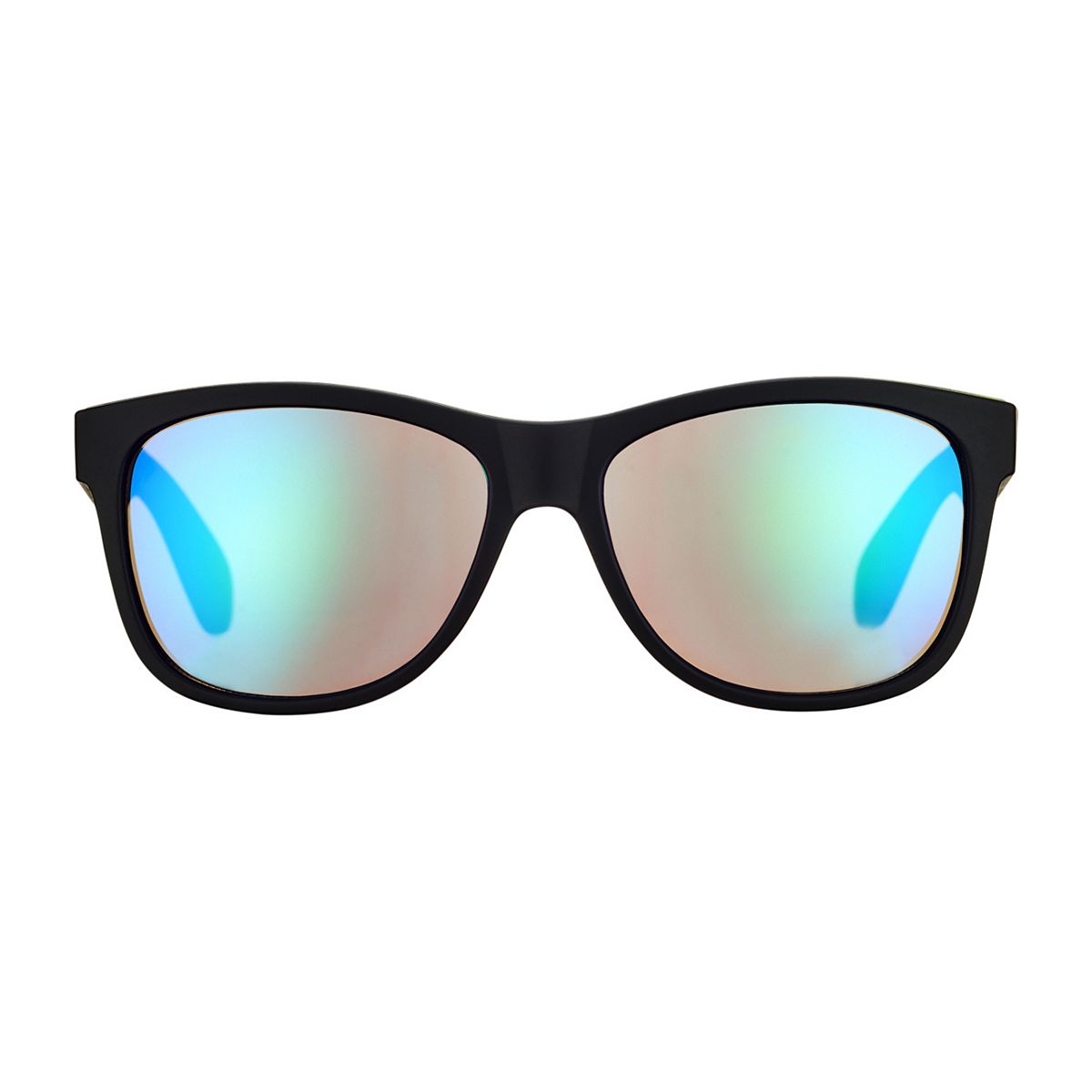   Active Sunglasses - Black And Green Frame Multicolor