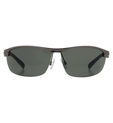 Boots Mens Sunglasses - Gunmetal and Black Frame