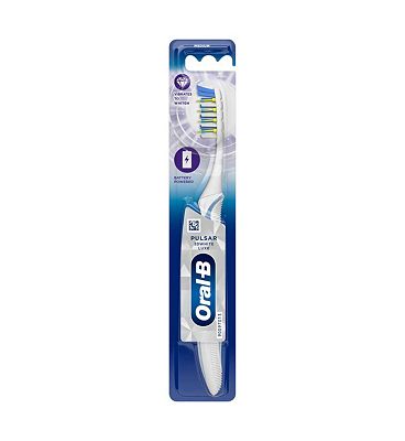 Oral-B Pulsar 3DWhite Luxe Manual Toothbrush With Battery Power