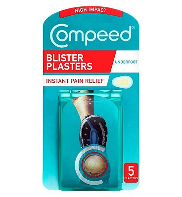 Click to view product details and reviews for Compeed 5 Underfoot Hydrocolloid Blister Plasters For Feet Waterproof Deep Cushioned Plasters For Comfort.