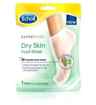 Scholl Expert Care Dry Skin Foot Mask - 1 Pair