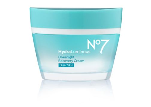 No7 HydraLuminous Overnight Recovery Cream Drier Skin