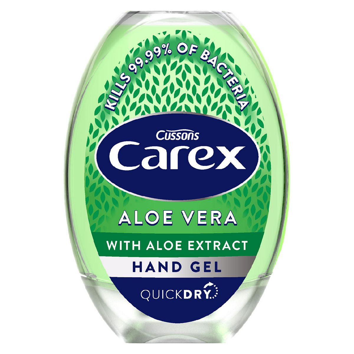 Carex Aloe Vera Anitbacterial Hand Sanitiser Gel 50ml