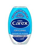 Carex Aloe Vera Anitbacterial Hand Sanitiser Gel 50ml - Boots