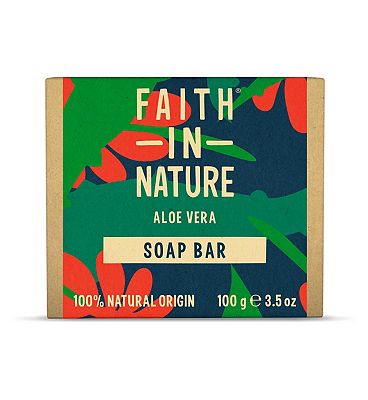 Faith In Nature Soap Bar Aloe Vera 100g
