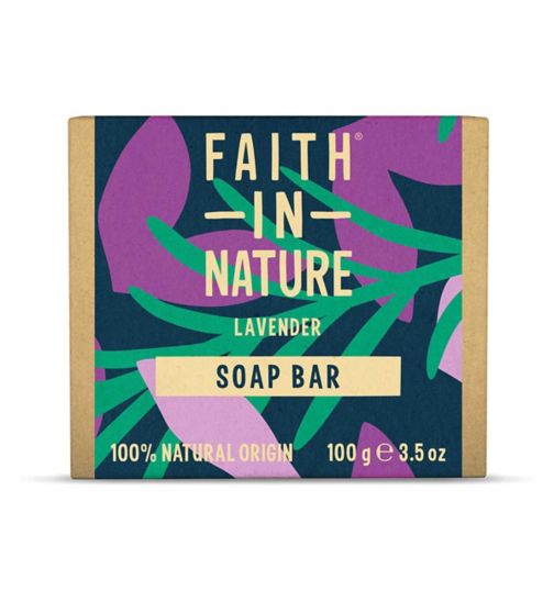 Faith in Nature Lavender Hand Made Soap 100g