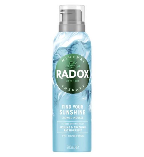 Radox Mineral Therapy 2-in-1 Shave + Shower Mousse Find Your Sunshine 200ml