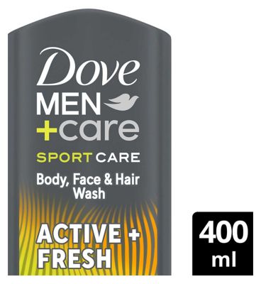 Dove Men+Care Body Wash Active Fresh 400ml