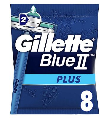 Gillette BlueII Plus Men's Disposable Razors x8