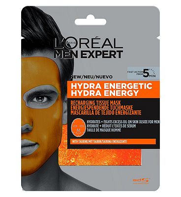 L'Oreal Paris Men Expert Hydra Energetic Tissue Mask 30g