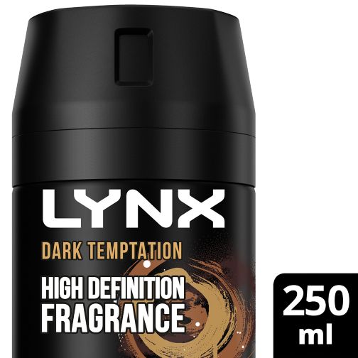 Lynx Aerosol Bodyspray XXL Dark Temptation Deodorant 250ml