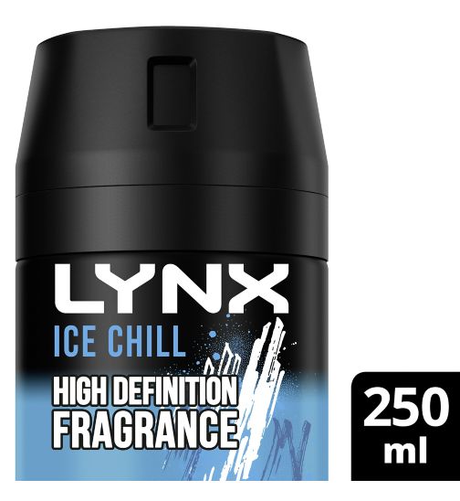 Lynx Aerosol Bodyspray XXL Ice Chill Deodorant 250ml