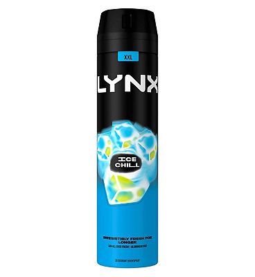 Lynx Aerosol Bodyspray XXL Ice Chill Deodorant 250ml