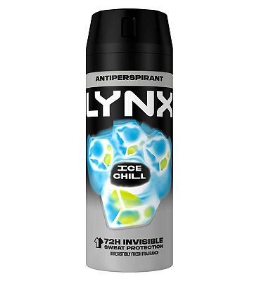 Lynx Men Ice Chill Antiperspirant Deodorant Aerosol 150ml