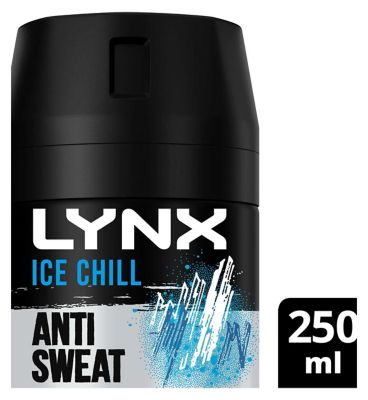 Lynx Ice Chill Antiperspirant Deodorant Spray for Men 250ml