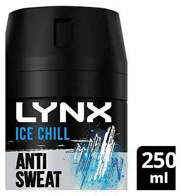 Lynx Men Ice Chill Antiperspirant Deodorant Aerosol 250ml