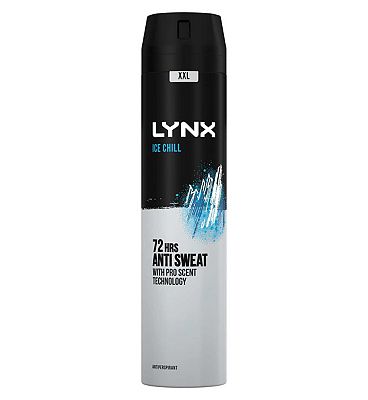 Lynx Men Ice Chill Antiperspirant Deodorant Aerosol 250ml