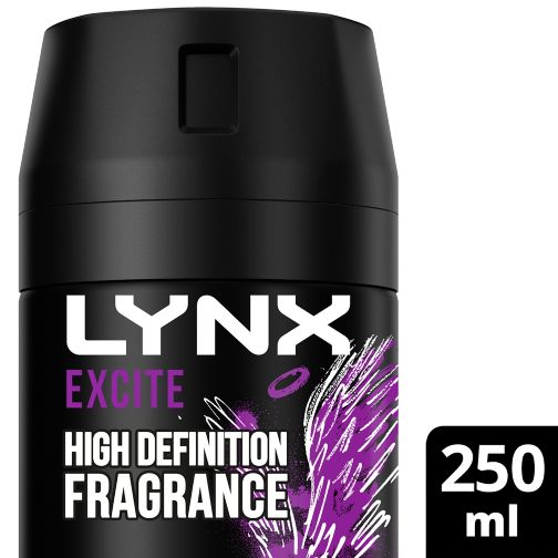 Lynx Aerosol Body Spray XXL Excite 250ml