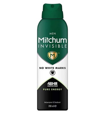 Mitchum Invisible Men Pure Energy Anti-Perspirant 200ml