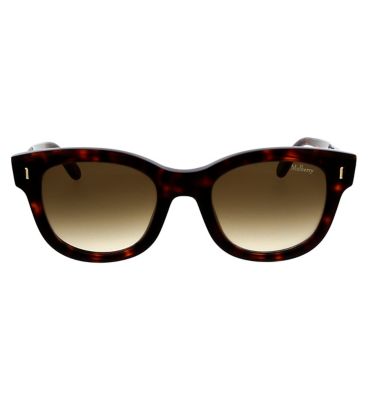 Mulberry SML002 Womens Sunglasses - Dark Havana