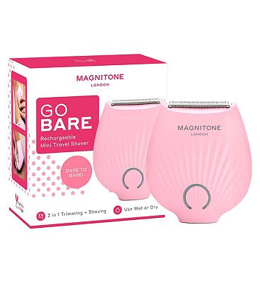 Go Bare! da Magnitone Mini Depiladora de Corte Feminina