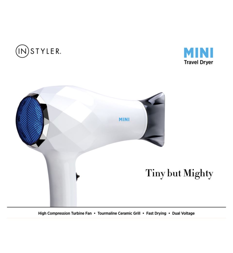 Instyler mini travel outlet dryer