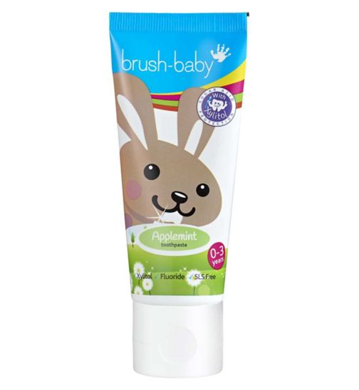 Brush Baby Teething Toothpaste - Applemint - 50ml