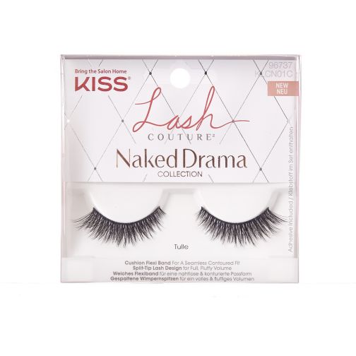 Kiss Lash Couture Eyelashes Naked Drama Tulle