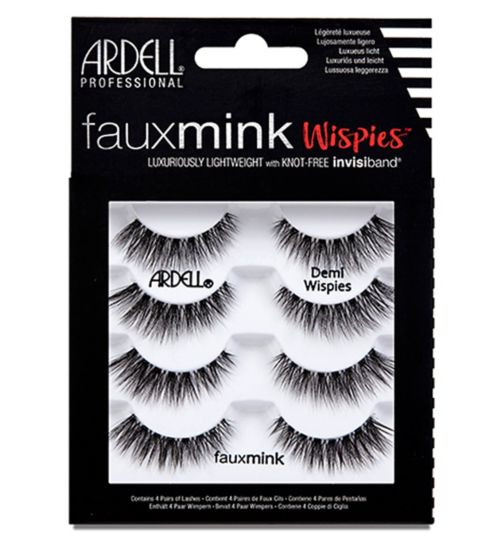 Ardell Faux Mink Demi Wispies Lashes 4pk