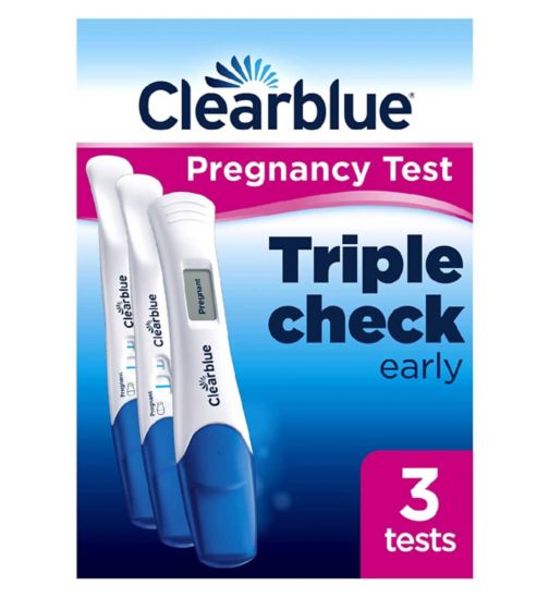 Clearblue | Pregnancy Test Combo Pack - 3 tests - Boots Clearblue | Pregnancy Test Combo Pack - 3 tests - Boots