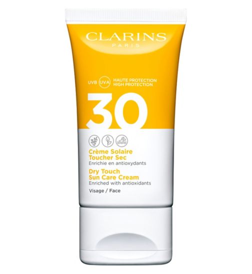 Clarins Dry Touch Sun Care Cream for Face SPF 30 50ml - Boots Ireland