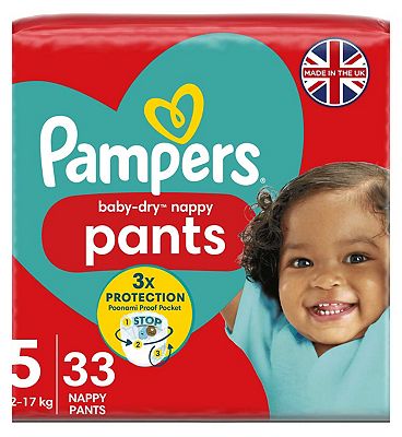 Comprar Pañales Pampers Baby-Dry Talla 2, 5-kg - 56Uds