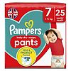 Pampers Baby-Dry Nappy Pants Size 7, 25 Nappies, 17kg+, Essential Pack, £12.00