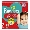 Pampers Baby-Dry Nappy Pants Size 7, 25 Nappies, 17kg+, Essential Pack, £12.00