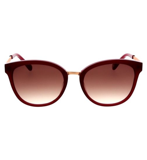 Ted Baker Womens Sunglasses - Burgundy - TB1541 AVERY