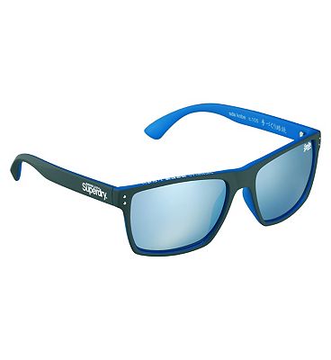 Superdry Sunglasses Kobe - Matte Grey And Blue Frame