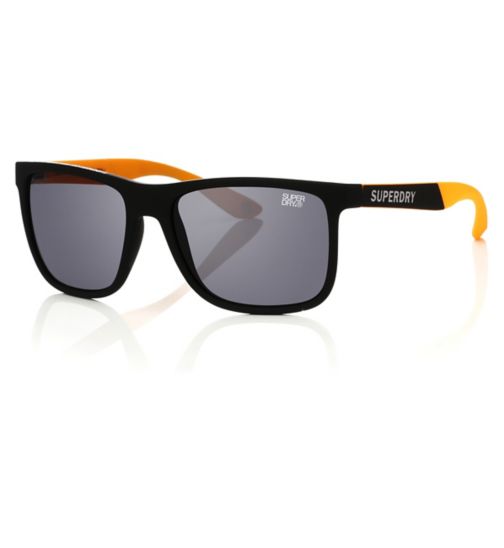Superdry Sunglasses Runner - Black and Orange Frame
