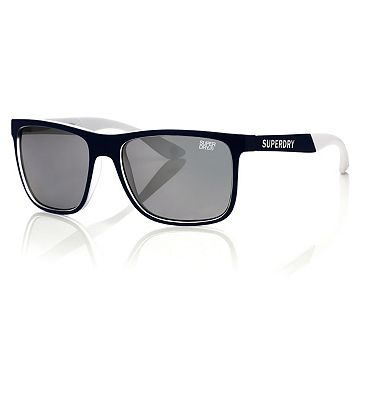 Superdry Sunglasses Runner - Navy and White Frame