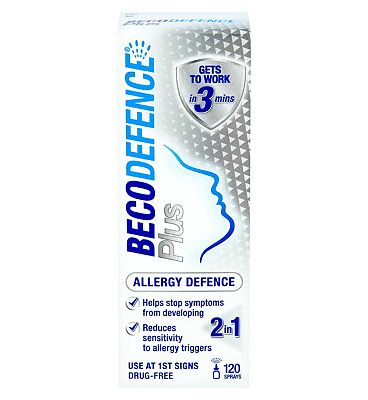 Becodefence Plus 2-in-1 Allergy Defence Spray - 120 Sprays