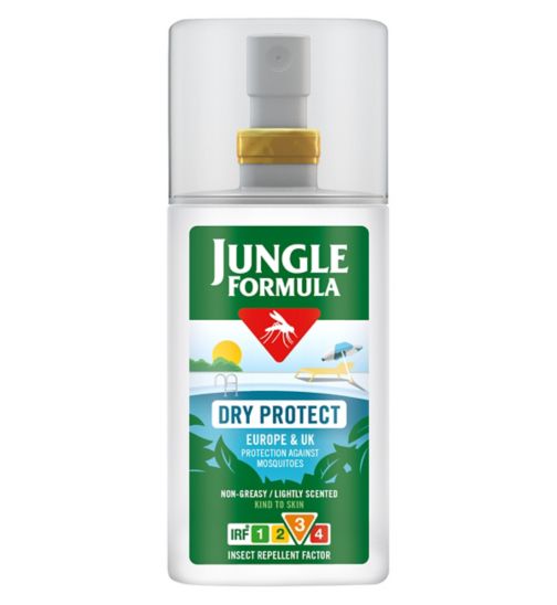 Jungle Formula Dry Protect Pump Spray Insect Repellent 90ml