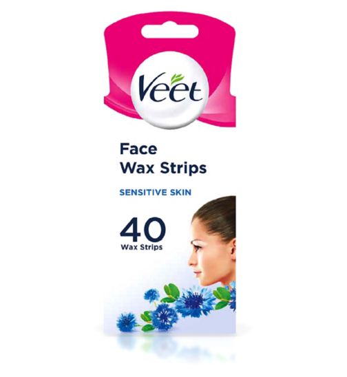 Veet Wax Strips Face for Sensitive Skin x40